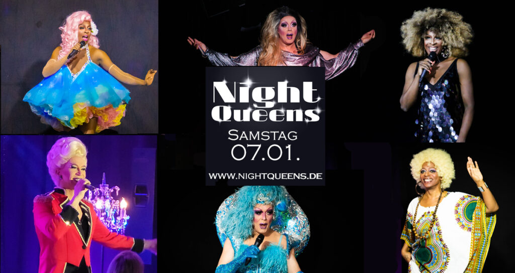 Night Queens Travestie Show Variete Drag Revue Termin Karten Ticket