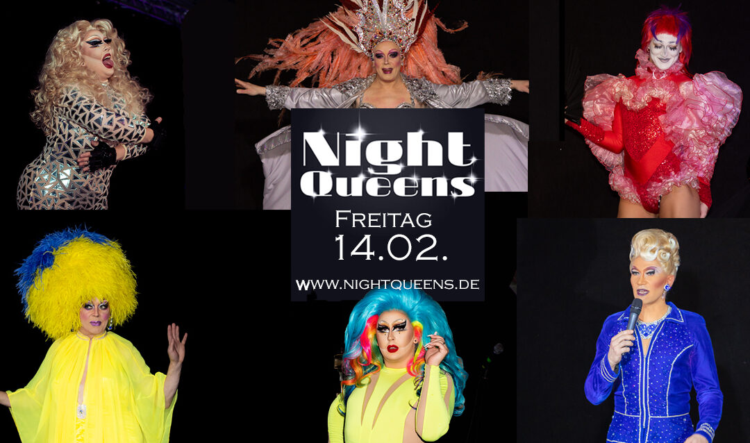 Night Queens Travestie Show Variete Drag Revue Termin Karten Ticket festival event frankfurt showgirls Jungesellenabschied Junggesellinnen JGA Travestieshow showgirls