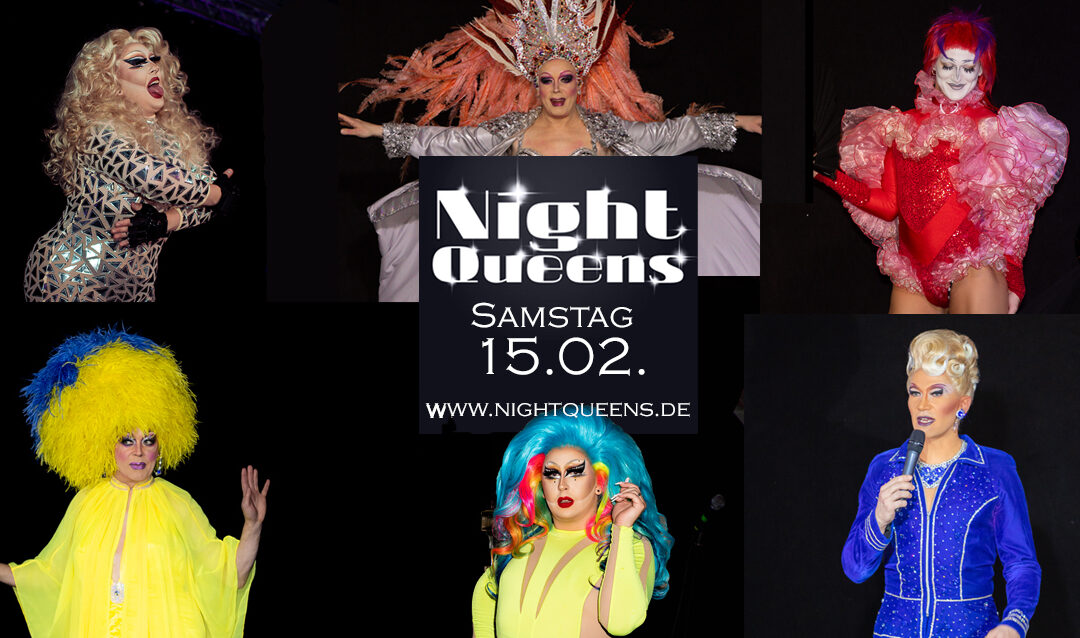 Night Queens Travestie Show Variete Drag Revue Termin Karten Ticket festival event frankfurt showgirls Jungesellenabschied Junggesellinnen JGA Travestieshow showgirls